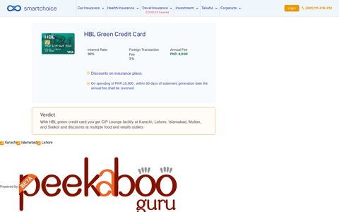 Apply For HBL Green Credit Card | Get Complete Info Online