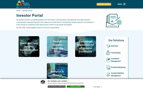 Software for Investor Portal - PE Front Office