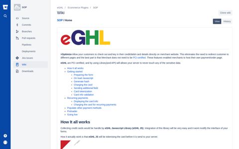 eghl / SOP / wiki / Home — Bitbucket
