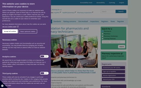 Revalidation for pharmacists and pharmacy technicians ...
