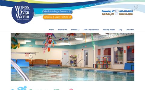 Swim School Lessons Fairfield CT - Wings Over Water