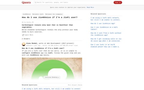 How to use Jio4GVoice if I'm a JioFi user - Quora