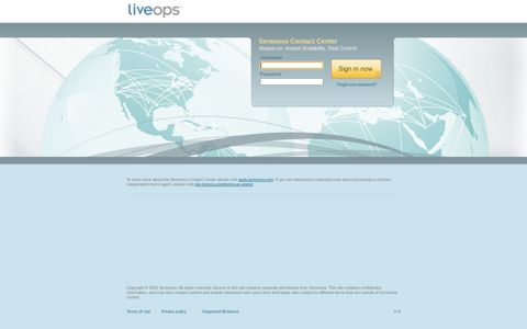Sign In - Liveops