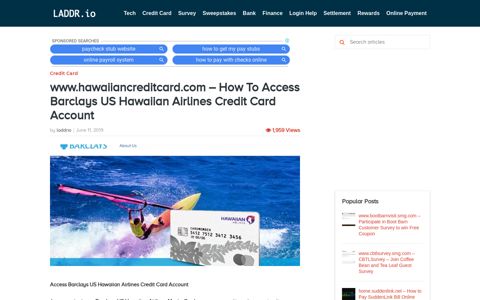www.hawaiiancreditcard.com - How To Access Barclays US ...