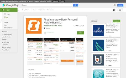 First Interstate Bank Personal Mobile Banking - Apps on ...