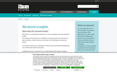 IBA Alumni in english