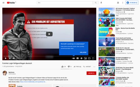 Fortnite Login fehlgeschlagen deutsch - YouTube