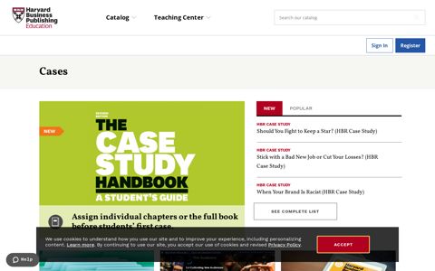 Cases | Harvard Business Publishing Education