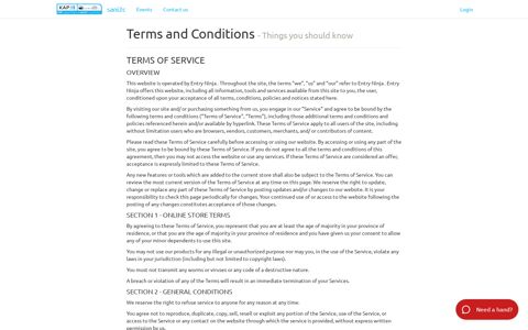 Terms and Conditions - sani2c | Entry Ninja – the best outdoor ...