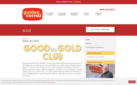 Good As Gold - Golden Corral