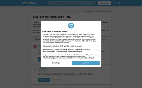 LIDL- Bewerberportal Login - URL (Internet, Bewerbung)
