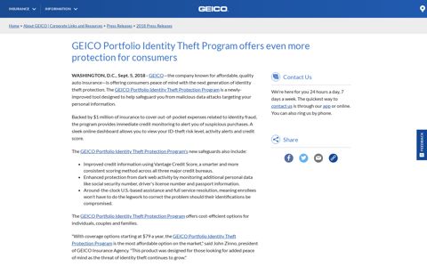 GEICO Portfolio Identity Theft Program offers even more ...