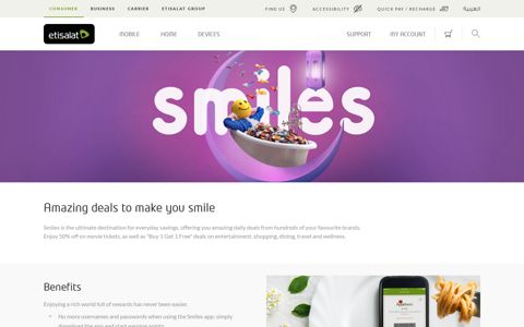 Smiles - Etisalat UAE