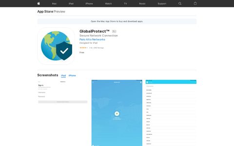 ‎GlobalProtect™ on the App Store