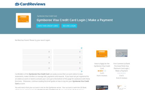 Gymboree Visa Credit Card Login | Make a Payment