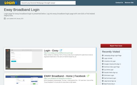Eway Broadband Login - Loginii.com