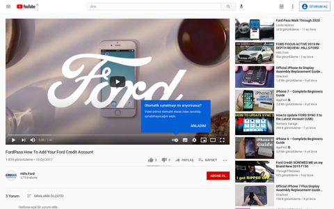 FordPass How To Add Your Ford Credit Account - YouTube
