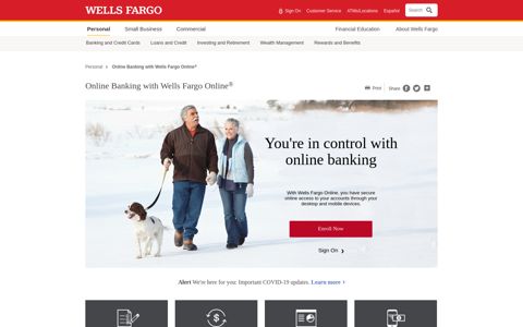 Online Banking - Online Savings & Checking ... - Wells Fargo