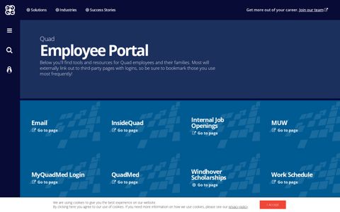 Employee Portal | Quad