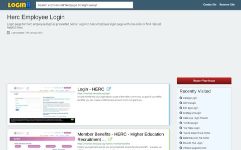 Herc Employee Login - Loginii.com