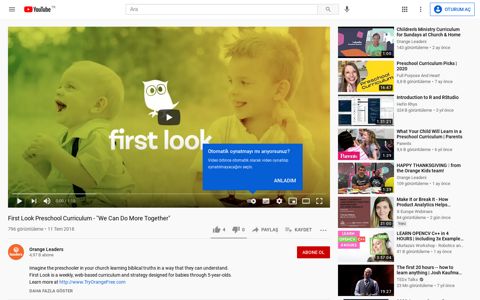 First Look Preschool Curriculum - "We Can Do ... - YouTube