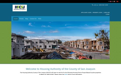 Housing Authority of the County of San Joaquin | Apartments ...