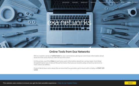 Online Tools from Exa Networks