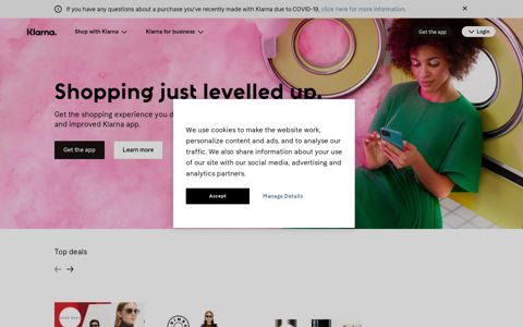 Klarna makes online shopping simple | Shopping just levelled ...