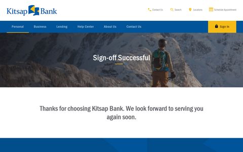 Online Banking Sign In - Kitsap Bank