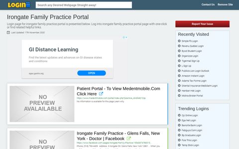 Irongate Family Practice Portal