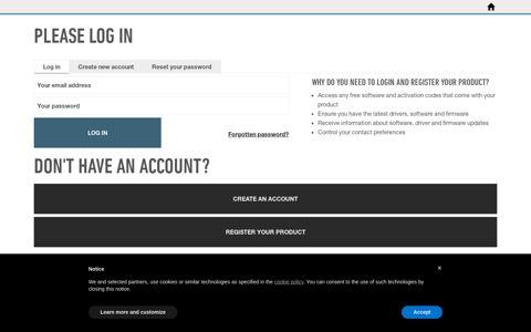 Please log in | Customer Portal