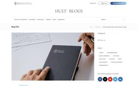 Hult scholarships: What we offer and how to apply