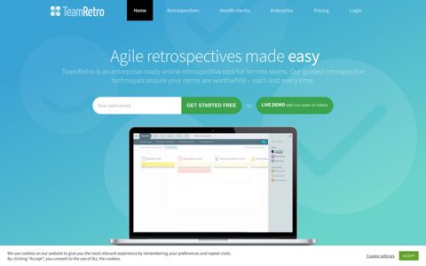 TeamRetro - Online Retrospective and Team Health Check Tool