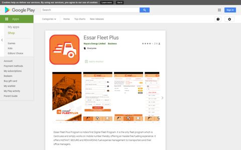 Essar Fleet Plus - Apps on Google Play