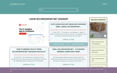 login secureserver net godaddy - General Information about ...