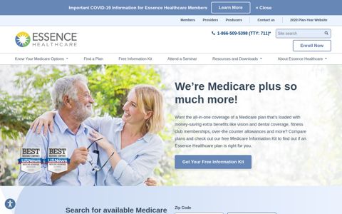 Essence Healthcare | Missouri Medicare Advantage Plans