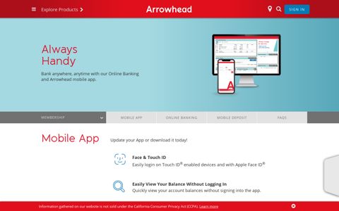 Arrowhead Credit Union Mobile & Online Banking ...