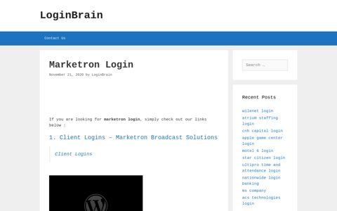 marketron login - LoginBrain
