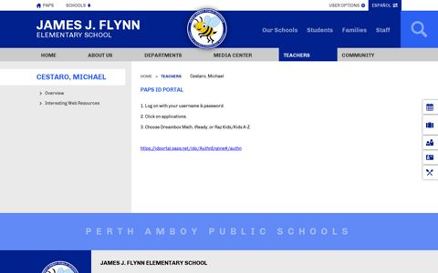 PAPS ID Portal - Perth Amboy Public Schools