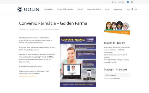 Convênio Farmácia - Golden Farma - Blog do Colaborador ...