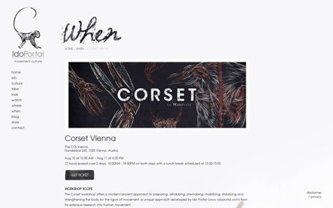 Corset Vienna - Ido Portal