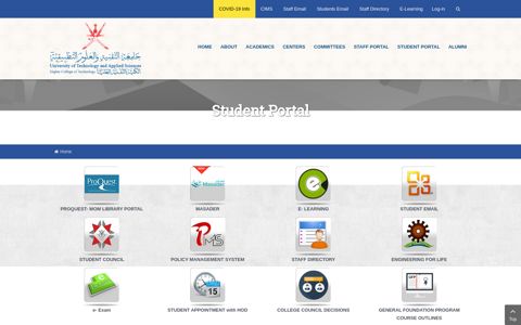 Student Portal - HCT