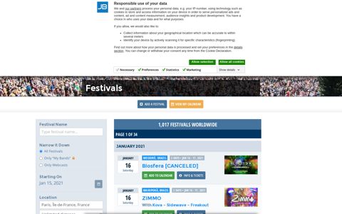 Festival Guide - Tickets, Lineups, Schedules - JamBase