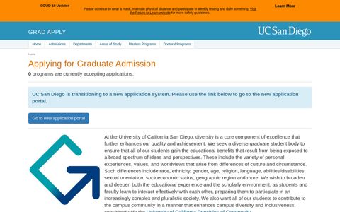 Applying for Graduate Admission | Grad Apply - UC San Diego