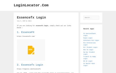 Essencefx Login - LoginLocator.Com