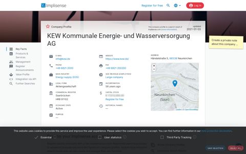 KEW Kommunale Energie- und Wasserversorgung AG ...
