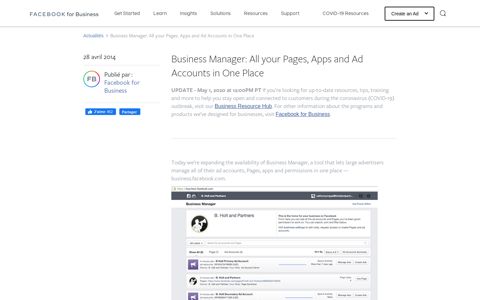 Business Manager - Facebook for Business