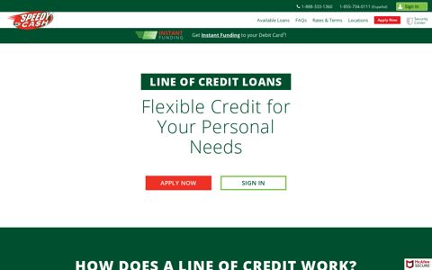 Line of Credit Loans | Apply for a Personal Line Online ...