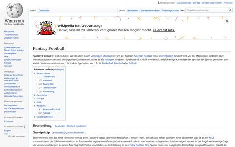 Fantasy Football – Wikipedia