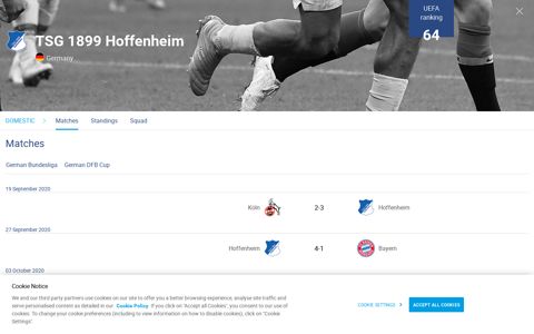 TSG 1899 Hoffenheim | Member associations | UEFA.com
